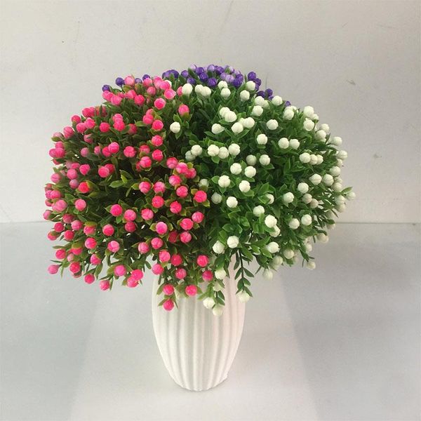 decorative flowers & wreaths 10pcs/set artificial milan grass fake flower for wedding home garden decoration valentine's day birthday
decorative flowers & wreaths 10pcs/set artificial milan grass fake flower for wedding home garden decoration valentine's day birthday