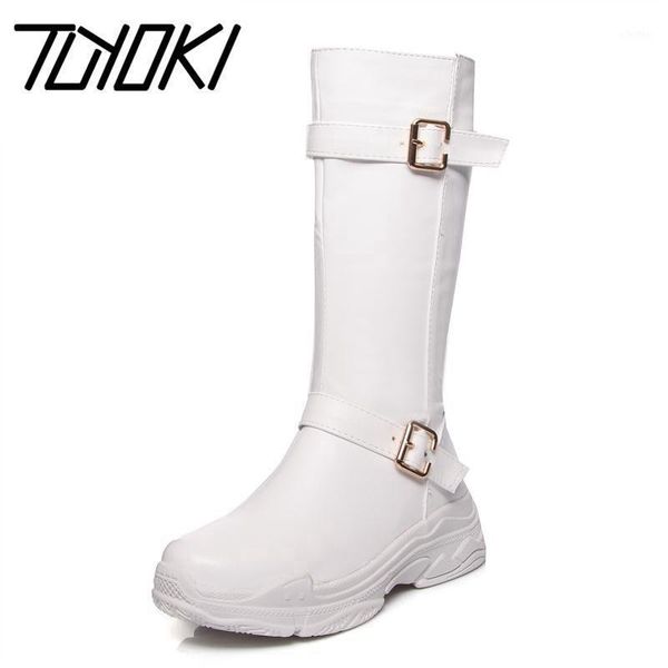 tuyoki women mid calf boots winter wedge warm fur shoes woman fashion buckle platform shoes round toe long boots size 34-431, Black
tuyoki women mid calf boots winter wedge warm fur shoes woman fashion buckle platform shoes round toe long boots size 34-431, Black