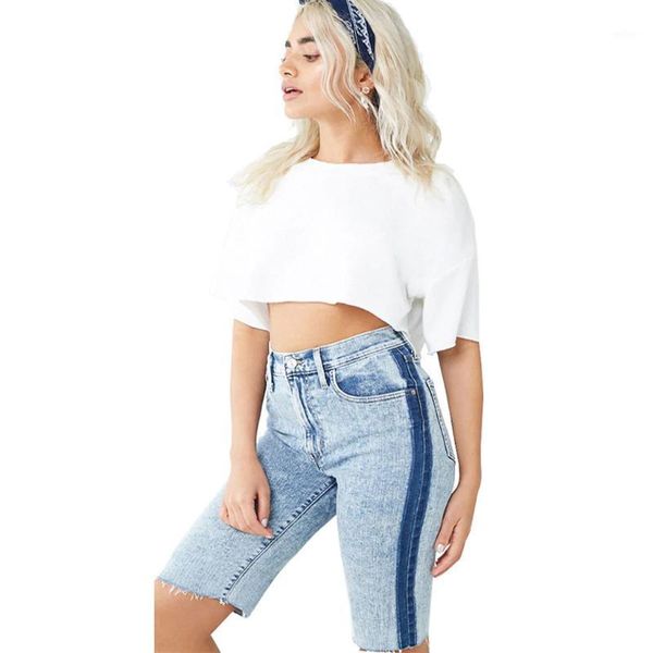 fashion women for jeans summer casual pocket stitching jeans skinny pencil denim shorts das senhoras l421, Blue
fashion women for jeans summer casual pocket stitching jeans skinny pencil denim shorts das senhoras l421, Blue