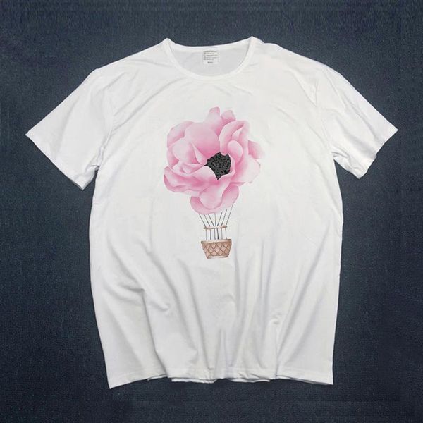 women t shirt short sleeve round neck casual flower print fashion aesthetics vogue t-shirts korean style women clothes, White
women t shirt short sleeve round neck casual flower print fashion aesthetics vogue t-shirts korean style women clothes, White