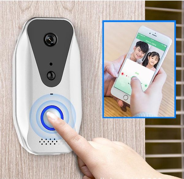 xinsilu new arrival wireless doorbell ring chime door bell video camera wifi ip 720p ir night vision two way audio
xinsilu new arrival wireless doorbell ring chime door bell video camera wifi ip 720p ir night vision two way audio