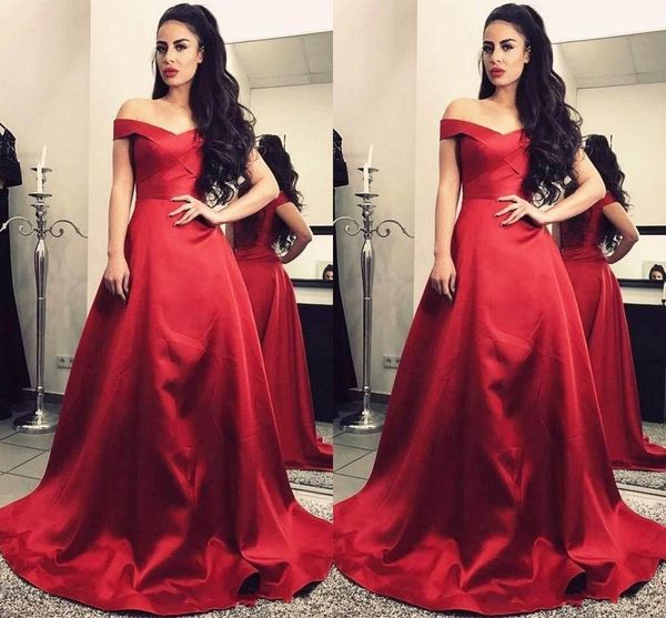 arabic new red evening dresses off-shoulder elegant a-line sweep train sleeveless formal party gowns prom dresses p198, Black;red
arabic new red evening dresses off-shoulder elegant a-line sweep train sleeveless formal party gowns prom dresses p198, Black;red