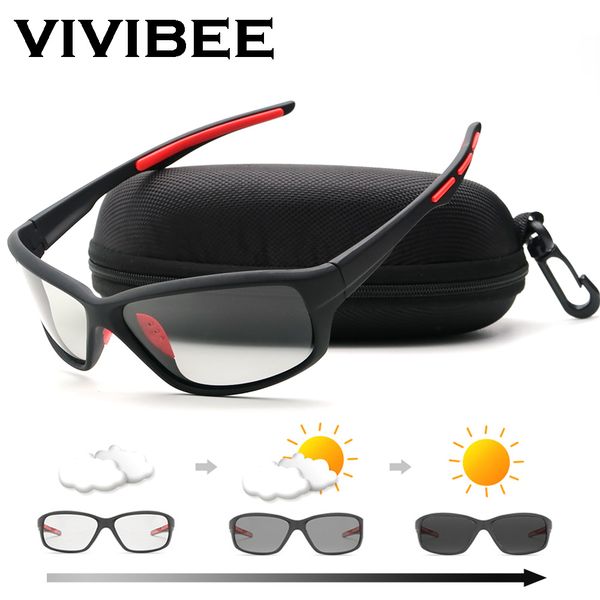 vivibee 2019 men pchromic sunglasses polarized golf women cycle color changing black sun glasses outdoor sports goggle
vivibee 2019 men pchromic sunglasses polarized golf women cycle color changing black sun glasses outdoor sports goggle