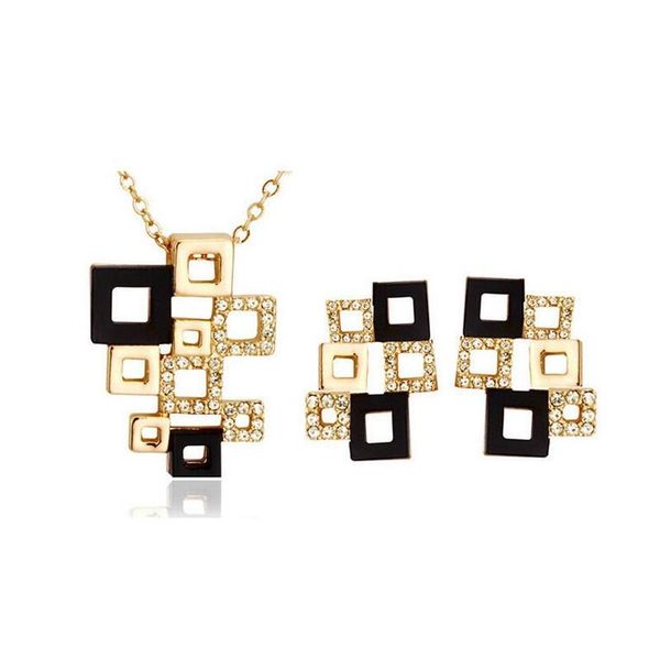 necklace and earrings jewelry sets high-grade full rhinestone cube jewelry set abstract square mosaic jewelry sets for women 1270 yk0ir, Silver
necklace and earrings jewelry sets high-grade full rhinestone cube jewelry set abstract square mosaic jewelry sets for women 1270 yk0ir, Silver