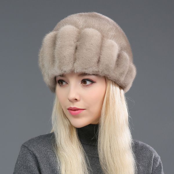 new winter hat morn vison water female ale fur chapelry, Blue;gray
new winter hat morn vison water female ale fur chapelry, Blue;gray