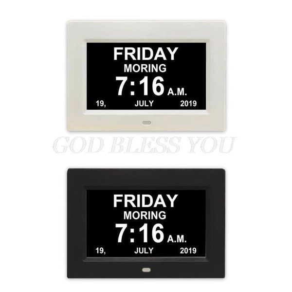 7 "inch digital clock calendar with oversized font date day reminder for elderly and children auto dimming 9 languages
7 "inch digital clock calendar with oversized font date day reminder for elderly and children auto dimming 9 languages