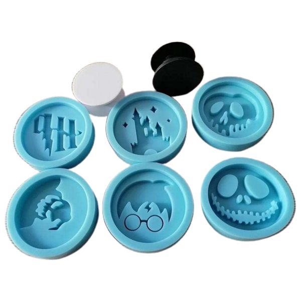 8 pcs phone grip epoxy resin mold silicone mould diy crafts polymer clay jewelry making tool
8 pcs phone grip epoxy resin mold silicone mould diy crafts polymer clay jewelry making tool