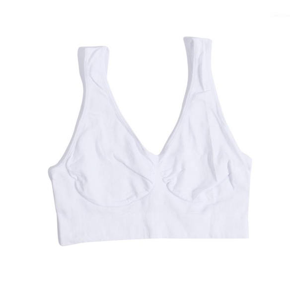 s-3xl size 3pcs/set sports vest bra for women seamless yoga gym fitness single layer breathable small vest bra1, White;black
s-3xl size 3pcs/set sports vest bra for women seamless yoga gym fitness single layer breathable small vest bra1, White;black