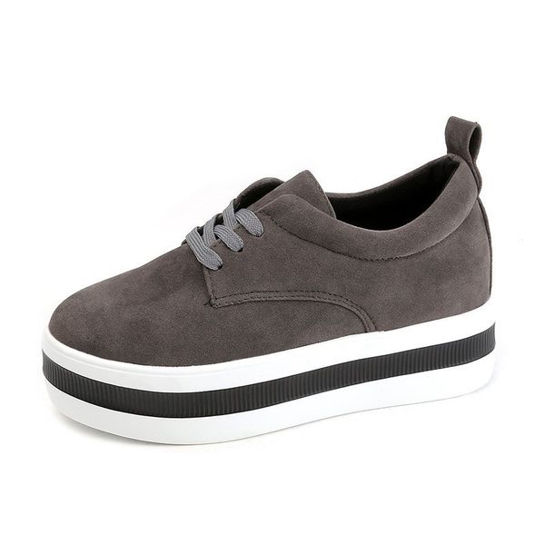 2021 the new lace up to platform soft floating flat women's vulcanized outdoors round toe only mujer shoes qoky, Black
2021 the new lace up to platform soft floating flat women's vulcanized outdoors round toe only mujer shoes qoky, Black