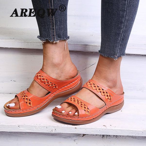 slippers women vintage sandals ladies sewing pu leather woman wedges hollow out retro slides female casual comfort shoes women's, Black
slippers women vintage sandals ladies sewing pu leather woman wedges hollow out retro slides female casual comfort shoes women's, Black