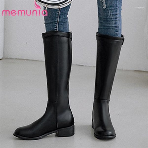 boots memunia 2021 arrival women knee high zipper buckle low heels punk shoes comfortable simple autumn winter woman1, Black
boots memunia 2021 arrival women knee high zipper buckle low heels punk shoes comfortable simple autumn winter woman1, Black