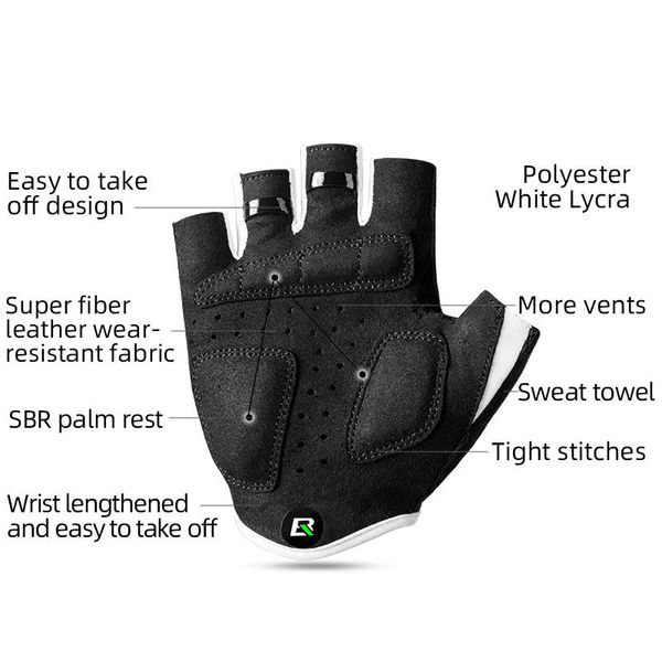rockbros cycling gloves for children summer balance bike roller skating breathable sbr shockproof half gloves bike equipment bbygzg, Black
rockbros cycling gloves for children summer balance bike roller skating breathable sbr shockproof half gloves bike equipment bbygzg, Black