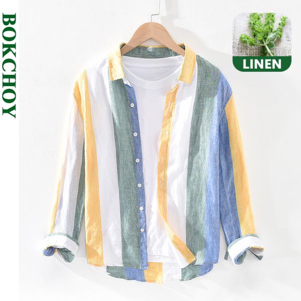 striped linen shirts for man pure hemp made breathable comfortable long sleeve loose 2020 autumn winter new gml03-1938 c1212, White;black
striped linen shirts for man pure hemp made breathable comfortable long sleeve loose 2020 autumn winter new gml03-1938 c1212, White;black