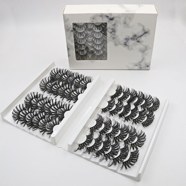 24pair/pack 25mm fluffy faux mink eyelashes 3d false eyelashes criss-cross thick 3d eyelash extension handmade eye makeup tools
24pair/pack 25mm fluffy faux mink eyelashes 3d false eyelashes criss-cross thick 3d eyelash extension handmade eye makeup tools