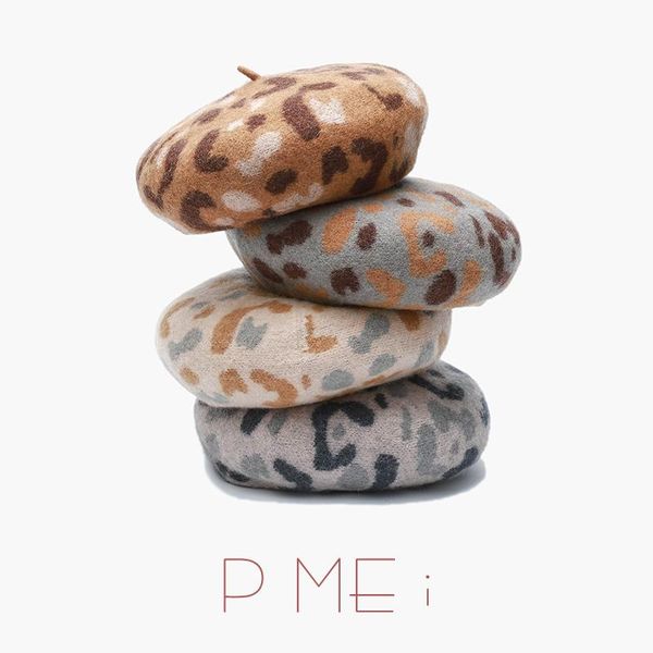 berets 2021 pmei winter warm women fashion pure wool leopard print hat versatile retro lady cap gift, Blue;gray
berets 2021 pmei winter warm women fashion pure wool leopard print hat versatile retro lady cap gift, Blue;gray