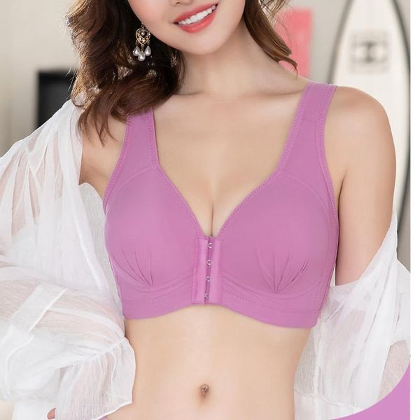 women solid color bra wire underwear one-piece full cup yoga bra leisure ladies sports underwear shockproof high stretchy, White;black
women solid color bra wire underwear one-piece full cup yoga bra leisure ladies sports underwear shockproof high stretchy, White;black