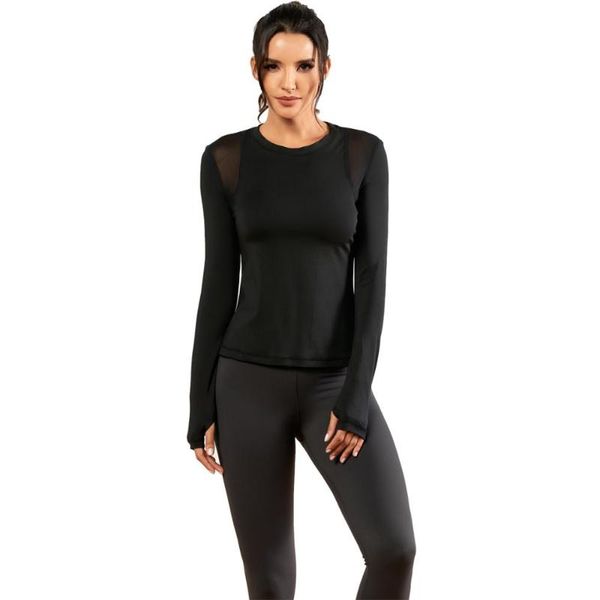 yoga outfits women black long sleeve running shirts mesh t-shirts high elastic clothes quick dry fitness gym workout sport wear, White;red
yoga outfits women black long sleeve running shirts mesh t-shirts high elastic clothes quick dry fitness gym workout sport wear, White;red