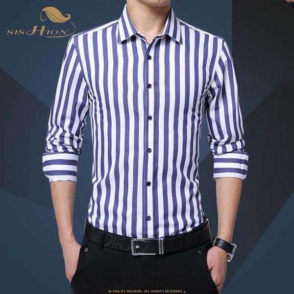 men's casual shirts sishion autumn plaid trend clothes 2021 slim fit office work smart men male sp0331, White;black
men's casual shirts sishion autumn plaid trend clothes 2021 slim fit office work smart men male sp0331, White;black