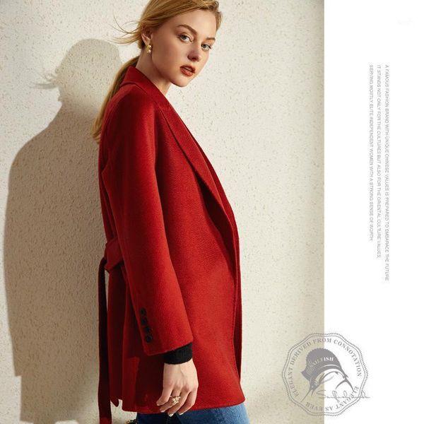 beibei alpaca lace double-sided woolen coat ladies wool mid-length woolen coat new winter 20201, Black
beibei alpaca lace double-sided woolen coat ladies wool mid-length woolen coat new winter 20201, Black