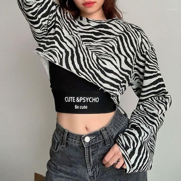 women 2 piece outfits streetwear long sleeve zebra printed pullover crop letter printed spaghetti strap camisole set1, Gray
women 2 piece outfits streetwear long sleeve zebra printed pullover crop letter printed spaghetti strap camisole set1, Gray