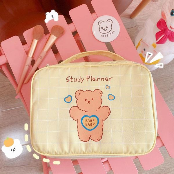 women cartoon korea bear zipper cosmetic bag beauty case makeup purse pen pencil organizer storage bag box travel wash pouch
women cartoon korea bear zipper cosmetic bag beauty case makeup purse pen pencil organizer storage bag box travel wash pouch