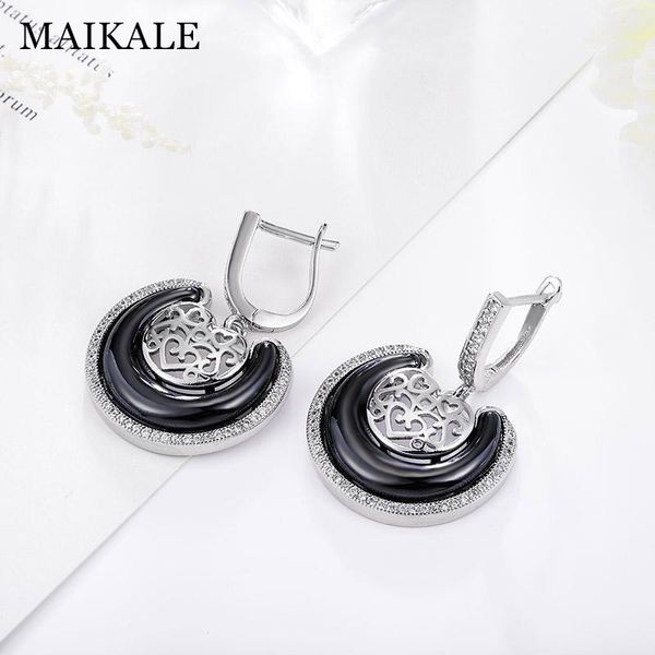 dangle & chandelier maikale classic round ceramic drop earrings jewelry plated gold copper big for women gifts, Silver
dangle & chandelier maikale classic round ceramic drop earrings jewelry plated gold copper big for women gifts, Silver
