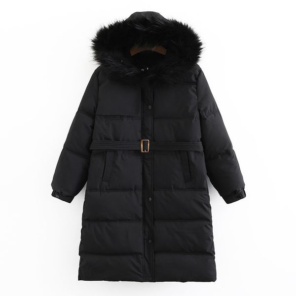 women winter thicken woman's hood parka thin with fur collar big outerwear fall female parkas women's jacket p6pb, Black
women winter thicken woman's hood parka thin with fur collar big outerwear fall female parkas women's jacket p6pb, Black