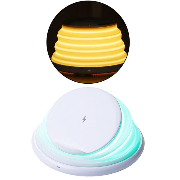 wireless charger, 2 in 1 wireless charging pad with mood light function, compatible for 8, 8 plus
wireless charger, 2 in 1 wireless charging pad with mood light function, compatible for 8, 8 plus