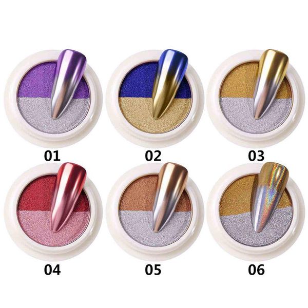 nail glitter art solid magic mirror powder manicure two-color laser titanium, Silver;gold
nail glitter art solid magic mirror powder manicure two-color laser titanium, Silver;gold