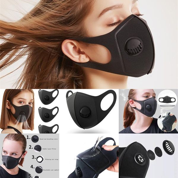 breathing black valve dust pm2.5 mask with filters protective face mouth masks respirator washable reusable anprotective
breathing black valve dust pm2.5 mask with filters protective face mouth masks respirator washable reusable anprotective