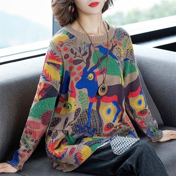 printed large size loose knit sweater female stretch long sleeve round neck cute wind bottoming jumpers pullovers women spring 201225, White;black
printed large size loose knit sweater female stretch long sleeve round neck cute wind bottoming jumpers pullovers women spring 201225, White;black