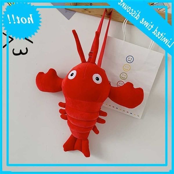 2020 plush ins cartoon shoulder bag cute girl versatile funny lobster doll backpack
2020 plush ins cartoon shoulder bag cute girl versatile funny lobster doll backpack