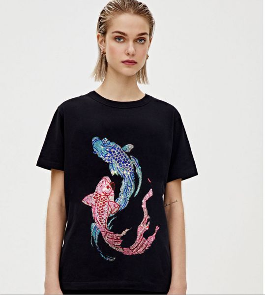 will see women stone loose design streetwear womens tshirts casual drill zn82, White
will see women stone loose design streetwear womens tshirts casual drill zn82, White