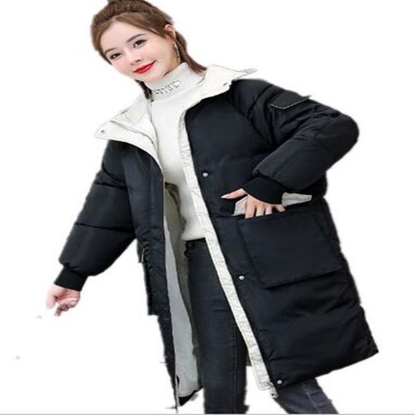 winter warm fashion new women's long loose thick hooded down cotton padded jacket coat overcoats outwear parka, Black
winter warm fashion new women's long loose thick hooded down cotton padded jacket coat overcoats outwear parka, Black