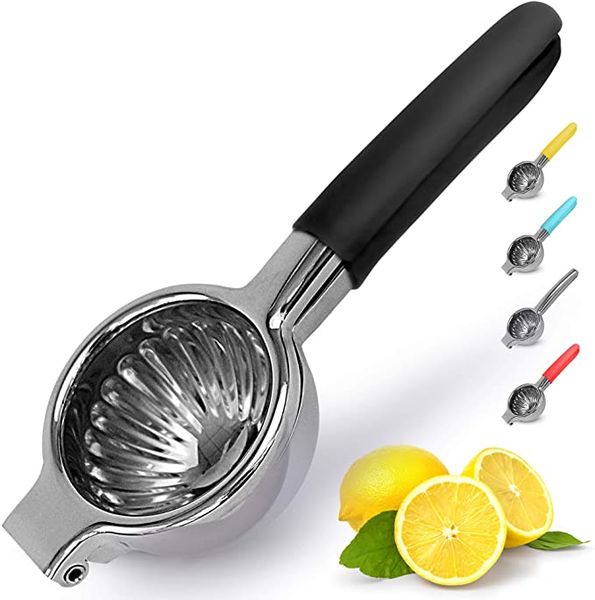 stainless steel with premium heavy duty metal squeezer bowl and food grade silicone handles manual citrus press juicer and lime squeez
stainless steel with premium heavy duty metal squeezer bowl and food grade silicone handles manual citrus press juicer and lime squeez