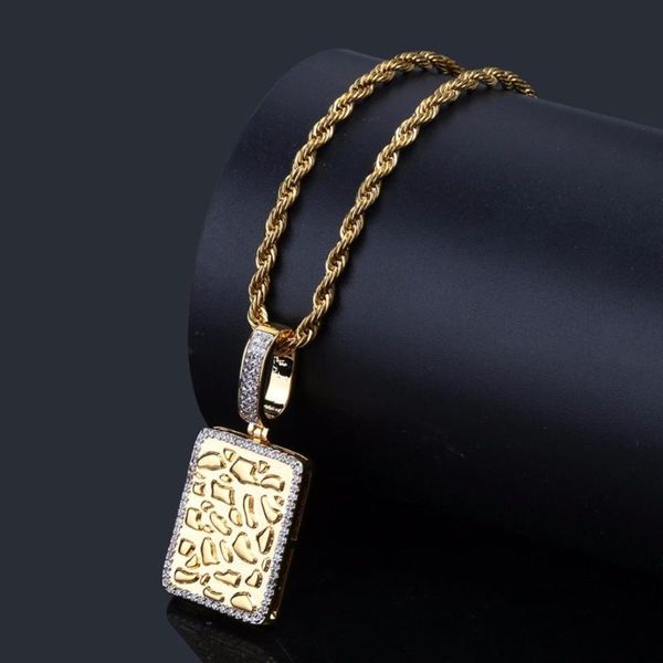 pendant necklaces + cz pave bling out golden square men pendants necklace gold silver color copper material men's hip hop rapper jewelr
pendant necklaces + cz pave bling out golden square men pendants necklace gold silver color copper material men's hip hop rapper jewelr