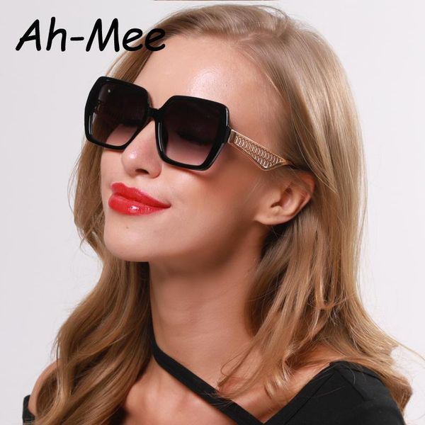 vintage oversized square sunglasses women designer women sun glasses black fashion gradient female shades uv4001, White;black
vintage oversized square sunglasses women designer women sun glasses black fashion gradient female shades uv4001, White;black
