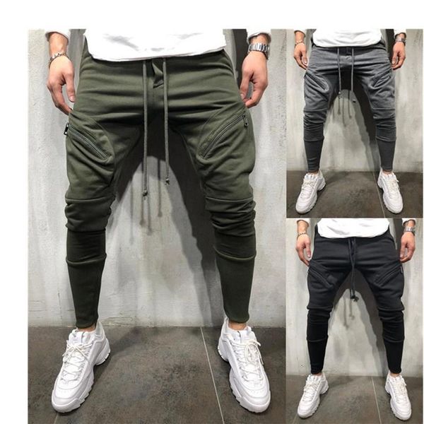 men business casual cotton slim straight trousers spring summer long pants multi-pocket hip-hop zip-up jogging sweatpants, Black
men business casual cotton slim straight trousers spring summer long pants multi-pocket hip-hop zip-up jogging sweatpants, Black