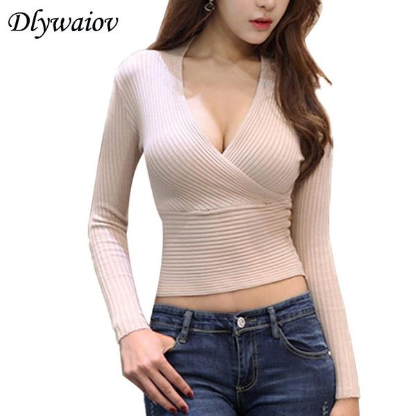 low chest deep v neck sweater women 2020 autumn pull fashion high waist slim tight high femme elastic knitted pullover, White;black
low chest deep v neck sweater women 2020 autumn pull fashion high waist slim tight high femme elastic knitted pullover, White;black