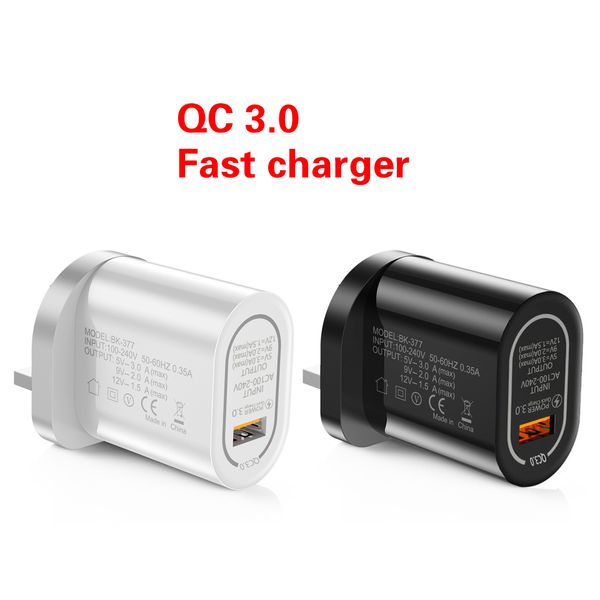 ac dc 18w qc3.0 быстрое зарядное устройство usb port адаптер питания с британской вилкой быстрый мобильный телефон зарядки для телефонов iph
ac dc 18w qc3.0 быстрое зарядное устройство usb port адаптер питания с британской вилкой быстрый мобильный телефон зарядки для телефонов iph