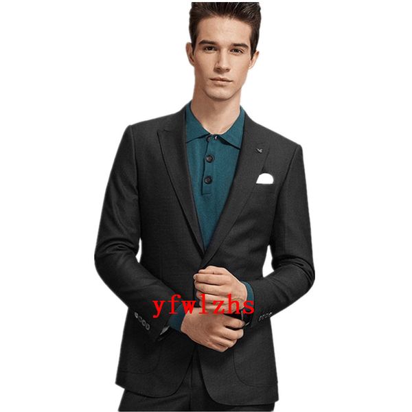 custom-made one button groomsmen peak lapel groom tuxedos men suits wedding/prom/dinner man blazer(jacket+pants+tie) t241, Black;gray
custom-made one button groomsmen peak lapel groom tuxedos men suits wedding/prom/dinner man blazer(jacket+pants+tie) t241, Black;gray