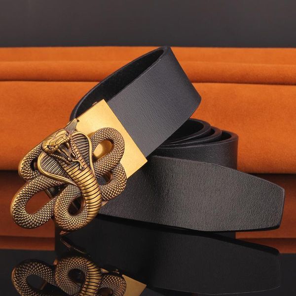 snake automatic buckle style retro belt men genuine leather waist strap leisure ceinture homme, Black;brown
snake automatic buckle style retro belt men genuine leather waist strap leisure ceinture homme, Black;brown