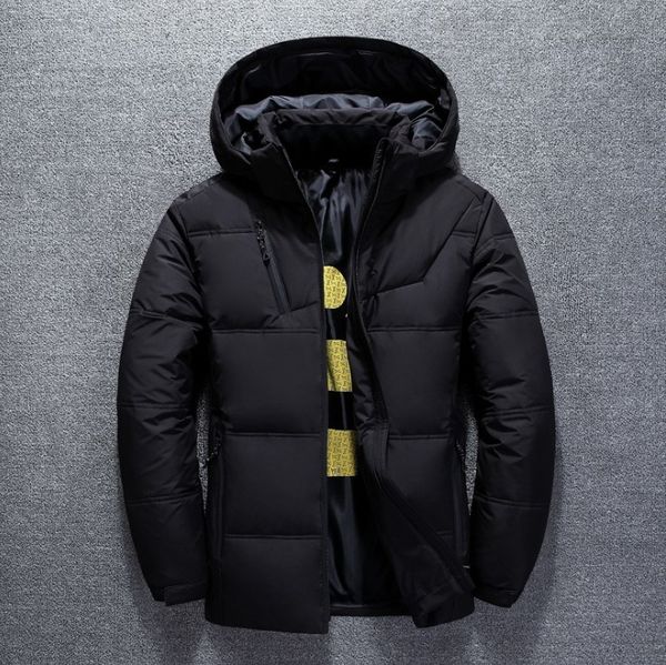 designer down jackets mens luxury short outdoor leisure warm hooded coat mens fashion casual parkas down coats 4 colors plus size, Black
designer down jackets mens luxury short outdoor leisure warm hooded coat mens fashion casual parkas down coats 4 colors plus size, Black