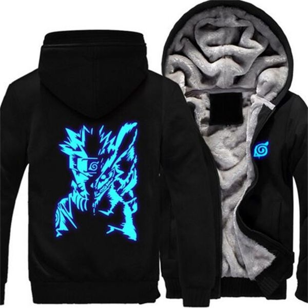 2020 winter anime naruto akatsuki cosplay jacke luminous thicken coat with hoodie plus velvet sweaters dropshipping 6xl, Black
2020 winter anime naruto akatsuki cosplay jacke luminous thicken coat with hoodie plus velvet sweaters dropshipping 6xl, Black