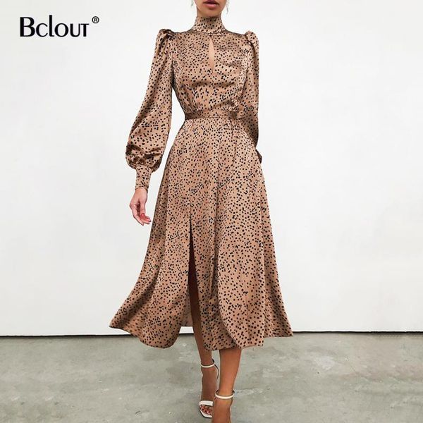 bclout turtleneck print mid-calf slit dress evening 2021 satin a-line bodycon dress latern sleeve silk elegant vestido fashion1, Black;gray
bclout turtleneck print mid-calf slit dress evening 2021 satin a-line bodycon dress latern sleeve silk elegant vestido fashion1, Black;gray