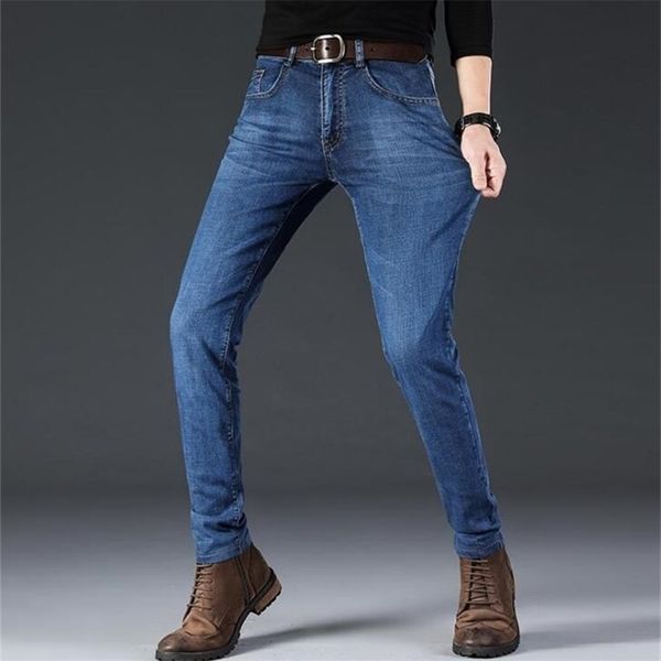 new style popular men jeans on stretch long pants 201223, Blue 
new style popular men jeans on stretch long pants 201223, Blue