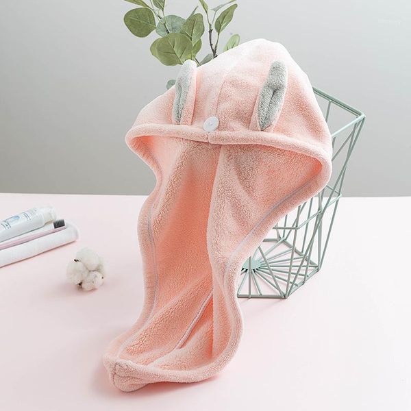 cute korean ear coral fleece thick dry hair cap absorbent quick-drying shower cap dry hair towel wholesale1
cute korean ear coral fleece thick dry hair cap absorbent quick-drying shower cap dry hair towel wholesale1