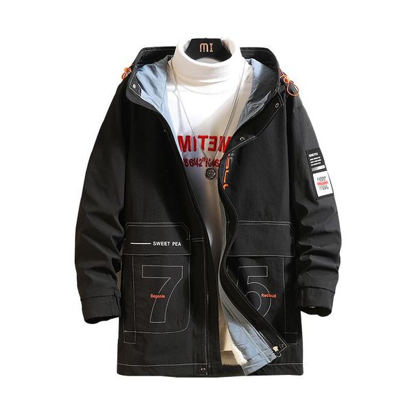 men windbreaker hooded cargo jacket mens autum winter pocket 5xl jacket male 2020 casual streetwear coats, Tan;black
men windbreaker hooded cargo jacket mens autum winter pocket 5xl jacket male 2020 casual streetwear coats, Tan;black