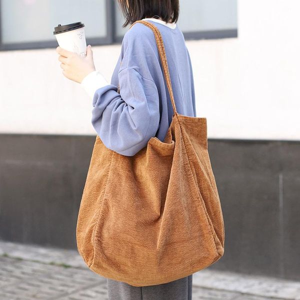 shoulder bags versatile large volume shopping bag fashion corduroy canvas handbag simple one-shoulder for women
shoulder bags versatile large volume shopping bag fashion corduroy canvas handbag simple one-shoulder for women