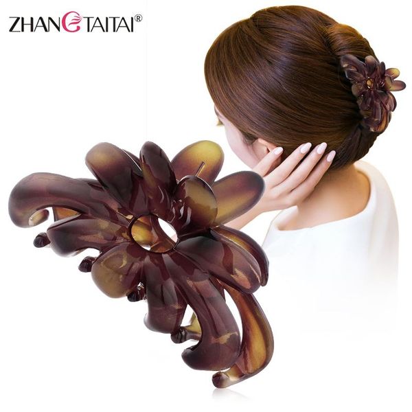 zhang tai tai women's retro style hair resin hairpins flower hollow out pattern hair clips girls accessories, Golden;silver
zhang tai tai women's retro style hair resin hairpins flower hollow out pattern hair clips girls accessories, Golden;silver